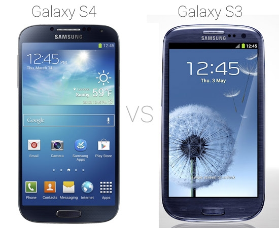 Galaxy S3 vs Galaxy S4